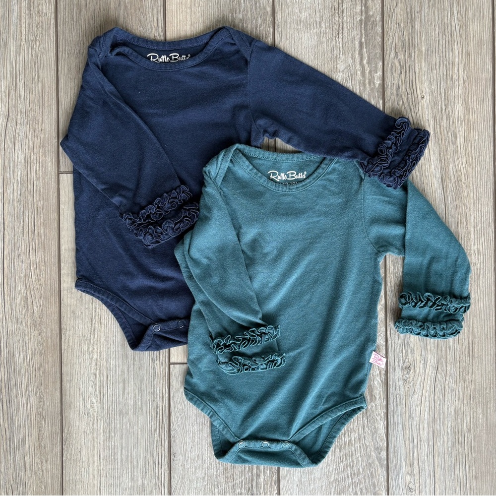 RuffleButts Bodysuit Set